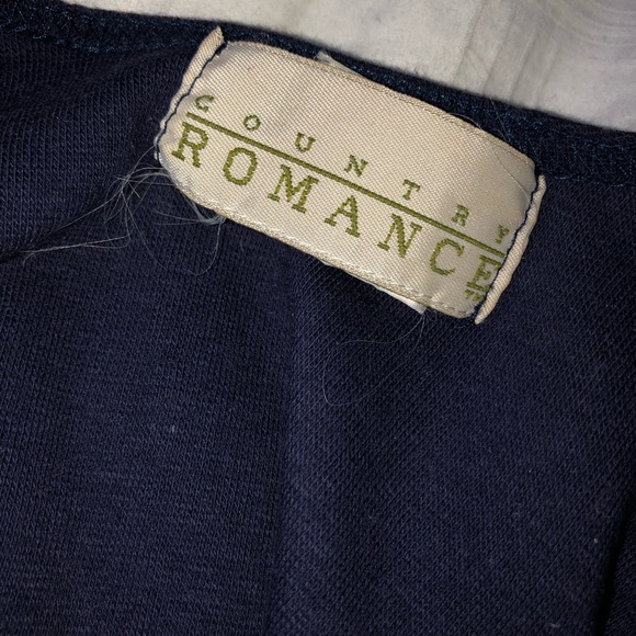 Navy blue tight dress with lace up on the sides - Picture 4 of 4